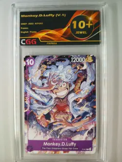 Card One piece Monkey.D.Luffy (P-041) (V.1) Promos CGG 9,5/10+ OP017E - Image 1