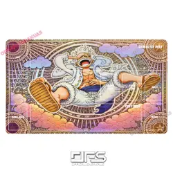 One Piece Card Game OPCG TCG Play mat LUFFY OP05-119 GOLD ALT Custom card pad - Image 1