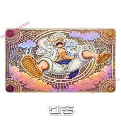 One Piece Card Game OPCG TCG Play mat LUFFY OP05-119 GOLD ALT Custom card pad - Image 4