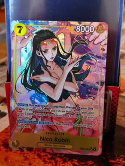 One Piece TCG Nico Robin [Alternate Art] EB03-055 - NEAR MINT - Heroines Edition - Image 2