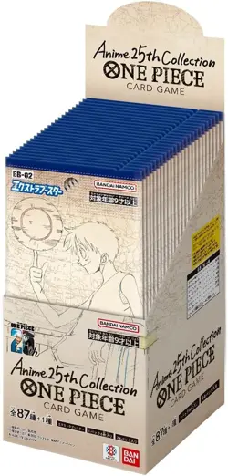One Piece Card Game Extra Booster Anime 25th Collection EB-02 Booster Box (Japan - Image 2