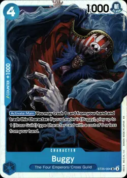 One Piece TCG • Buggy ST25-004 • Super Rare • ENG/NM - Image 1