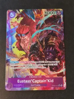 One Piece - English EN - Eustass"Captain"Kid - OP05-074 - Parallel SR - Full Art - Image 1