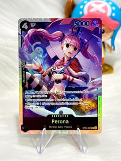 Perona OP06-093 SR Wings Of The Captain One Piece TCG English NM/M - Image 1