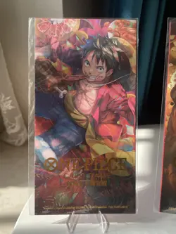 [EU] One Piece TCG - Chinese New Year Promo Luffy Zoro Boa Sanji AA Promo SEALED - Image 2