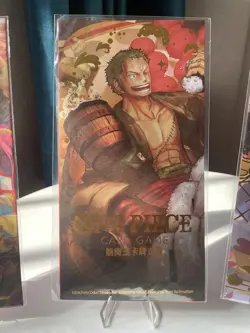 [EU] One Piece TCG - Chinese New Year Promo Luffy Zoro Boa Sanji AA Promo SEALED - Image 3