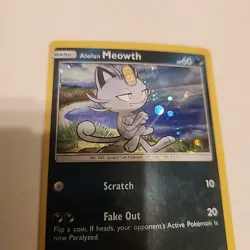 Alolan Meowth - SM43 - Holo Promo Pokemon Card - Image 2