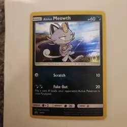 Alolan Meowth - SM43 - Holo Promo Pokemon Card - Image 5
