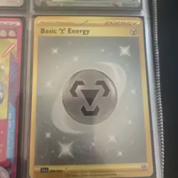 Pokemon TCG Basic Metal Energy Gold Secret Rare Card Shrouded Fable 099/064 - Image 1