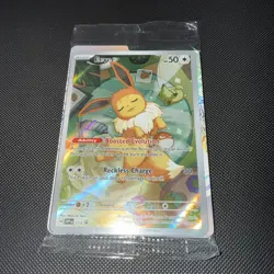 Pokemon Card - Eevee SVP173 - Scarlet & Violet - Black Star Promo - Sealed - Image 1
