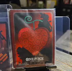 One Piece DF03 Devil Fruit Collection Vol 3 Promo Don Card &Red Sleeves Sealed - Image 2