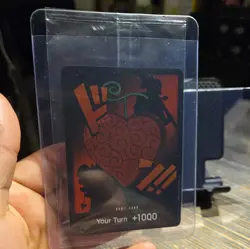 One Piece DF03 Devil Fruit Collection Vol 3 Promo Don Card &Red Sleeves Sealed - Image 4