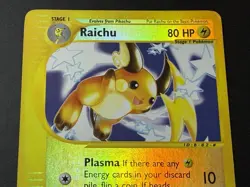Pokemon Raichu 61/165 Expedition Reverse Holo Rare Card LP Condition - Image 2