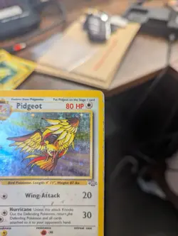 Pokemon Pidgeot WOTC Card Jungle Set Holo Rare 8/64 - Image 2