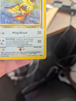 Pokemon Pidgeot WOTC Card Jungle Set Holo Rare 8/64 - Image 3