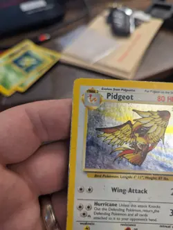 Pokemon Pidgeot WOTC Card Jungle Set Holo Rare 8/64 - Image 5