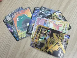 Pokemon TCG Holo GX V Card Lot - Squawkabilly, Rayquaza, Slowking & More - Image 1