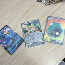 Pokemon TCG Holo GX V Card Lot - Squawkabilly, Rayquaza, Slowking & More - Image 2