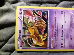 Giratina Cosmos Holo XY184 Pokemon XY Black Star Promo NM Card Never Played - Image 2