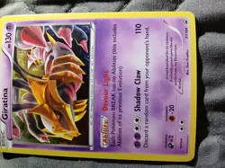 Giratina Cosmos Holo XY184 Pokemon XY Black Star Promo NM Card Never Played - Image 3