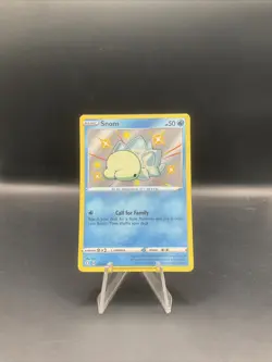 Pokemon Shining Fates Shiny Snom SV033/SV122 Shiny Vault Holo TCG Card 2021 - Image 1