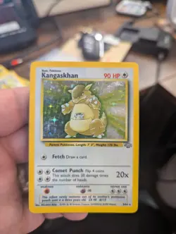 Pokemon TCG Kangaskhan Jungle Card 5/64 Holo - Image 1