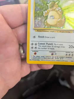 Pokemon TCG Kangaskhan Jungle Card 5/64 Holo - Image 4