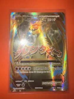 Pokemon M Charizard EX Full Art Holo Card 101/108 Evolutions - Image 1