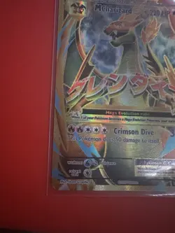 Pokemon M Charizard EX Full Art Holo Card 101/108 Evolutions - Image 4