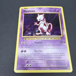 Mewtwo 51/108 XY Evolutions Holo Pokemon Card LP - Excellent Surface 2016 - Image 2