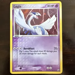Pokemon TCG Lugia Unseen Forces Holo Card 29/115 Rare, 2005 - Image 1