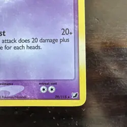 Pokemon TCG Lugia Unseen Forces Holo Card 29/115 Rare, 2005 - Image 3