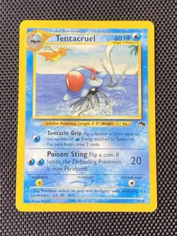 Tentacruel 10/18 - Southern Islands Set - Pokemon Card - MP/LP - Image 1