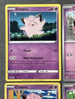 Clefairy Pokemon Cards Lot 2020-2024 - Image 2