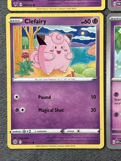 Clefairy Pokemon Cards Lot 2020-2024 - Image 4