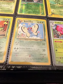 Pokemon TCG Southern Islands Butterfree Card 9/18 - Image 1