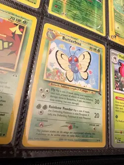 Pokemon TCG Southern Islands Butterfree Card 9/18 - Image 2