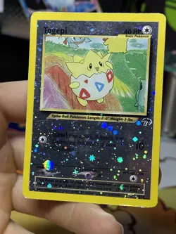 Togepi 4/18 Southern Islands 2001 Holo Rare WOTC Pokemon Card TCG - Image 5