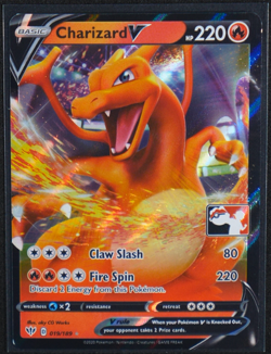 Charizard V Prize Pack Series 1 Holo #019/189 Prize Pack Series Cards NM - Image 1