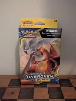 Pokemon Unbroken Bonds 3-Pack Hanger Sun and Moon *New in Box and Factory Sealed - Image 1