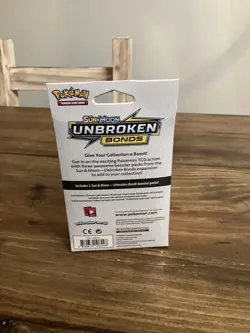 Pokemon Sun & Moon Unbroken Bonds 3-Pack Hanger Box Brand New Factory Sealed TCG - Image 3