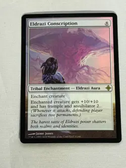 MTG FOIL Eldrazi Conscription Rise of the Eldrazi Magic the Gathering - Image 1
