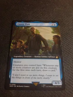 Extended Art Danny Pink ~ Commander: Doctor Who [ NearMint ] [ Magic MTG ] - Image 1