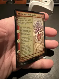 There and Back Again (Scrolls Foil) Lord of the Rings 602 NM w/Smaug Token - Image 2