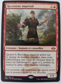 Recruteur imperial / Imperial Recruiter FRENCH NM Modern Horizon 2 MH2 magic mtg - Image 1