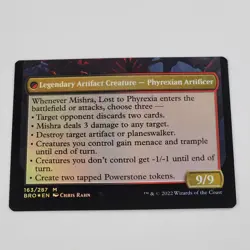 MTG Phyrexian Dragon Engine Foil The Brothers' War NM Magic Artifact Creature - Image 2