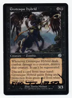 MTG Artist Proof Grotesque Hybrid Terese Nielsen Magic The Gathering Signed 5/50 - Image 1