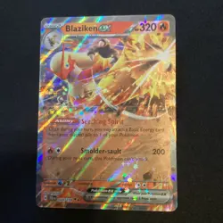Blaziken ex 24/159 Double Rare Pokemon TCG SV09: Journey Together NM - Image 1