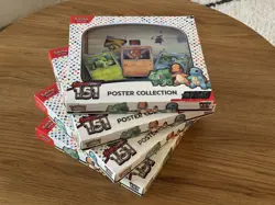 Lot of (4) Pokemon TCG Scarlet & Violet - 151 Poster Collection Box - Image 2