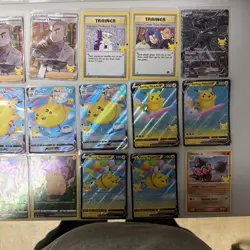 Pokemon Celebrations Card Lot Of 27 NM Birthday Pikachu - Image 3